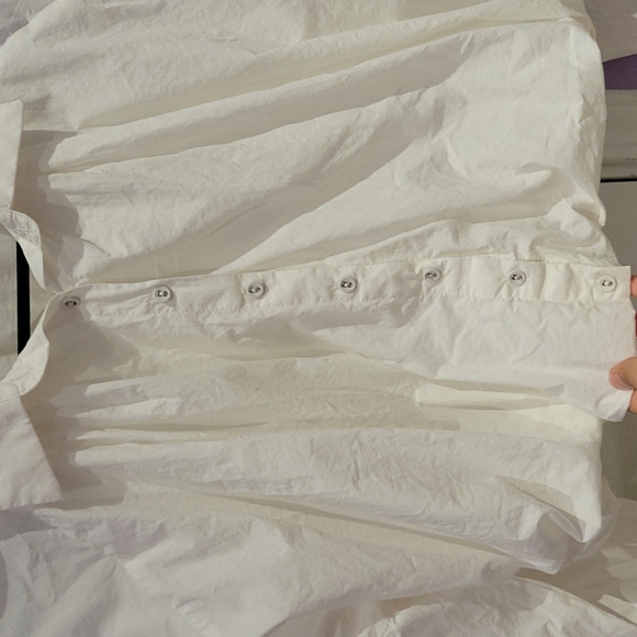 New Whiteroom + Cactus White Button down Blouse - Picture 5 of 10